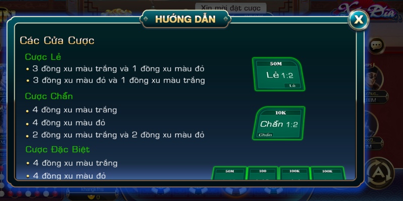Cửa cược đa dạng với tỷ lệ thưởng hấp dẫn