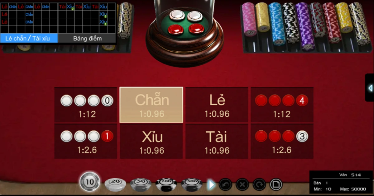 Cách chơi bán chẵn bán lẻ xóc đĩa