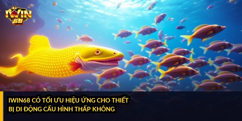 iWin68 có tối ưu hiệu ứng cho thiết bị di động cấu hình thấp không?